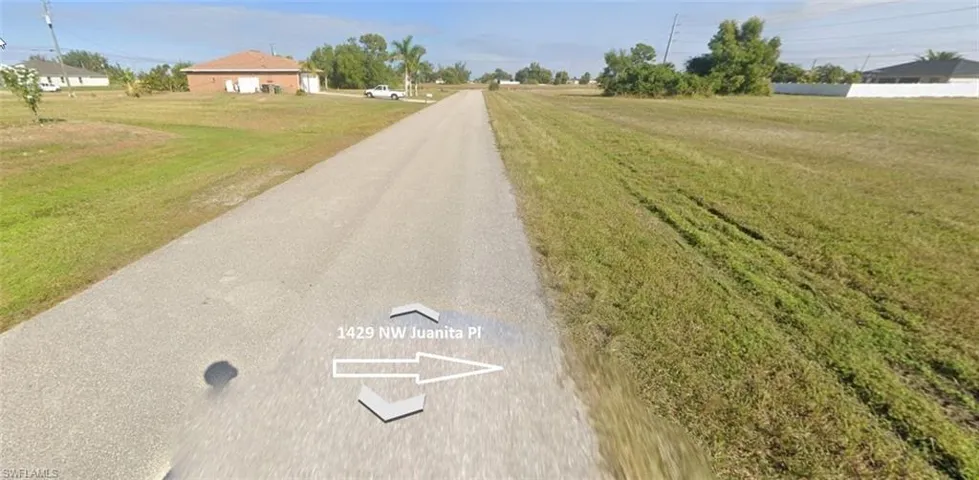 View looking down street