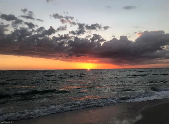 Water view with local beach