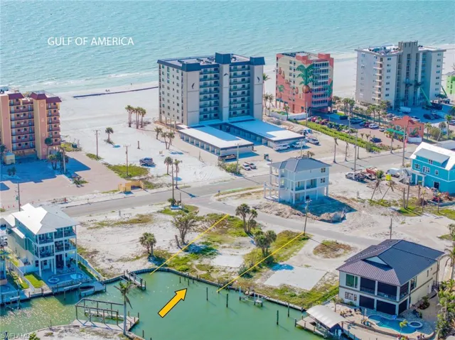 across from beach