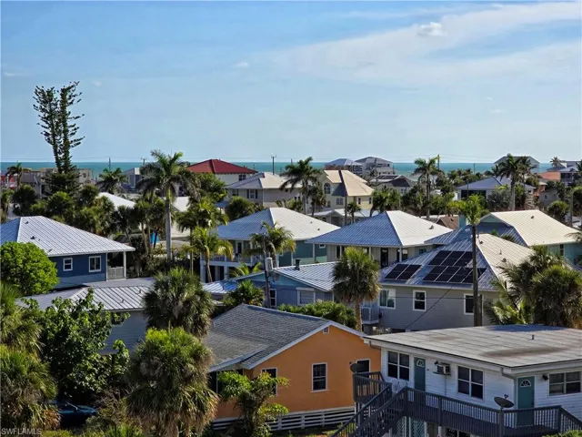 Aerial perspective from the west balcony