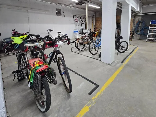 Extra bike storage room