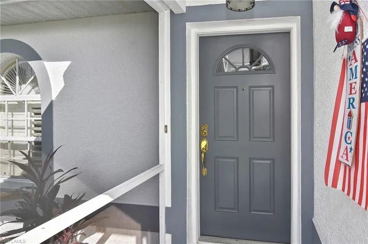View of property entrance