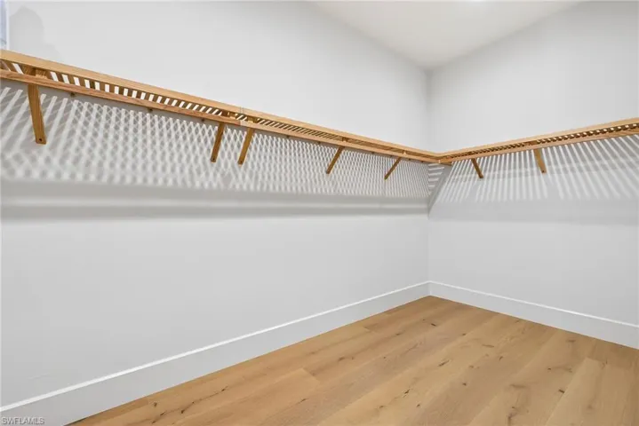 Large walk in closet