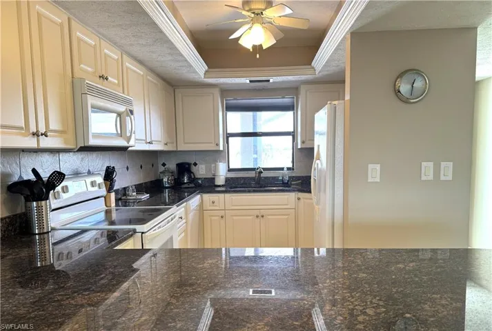 Very spacious kitchen.