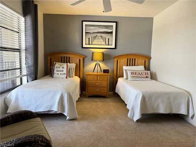 Second bedroom could easily fit a king bed or two twins.