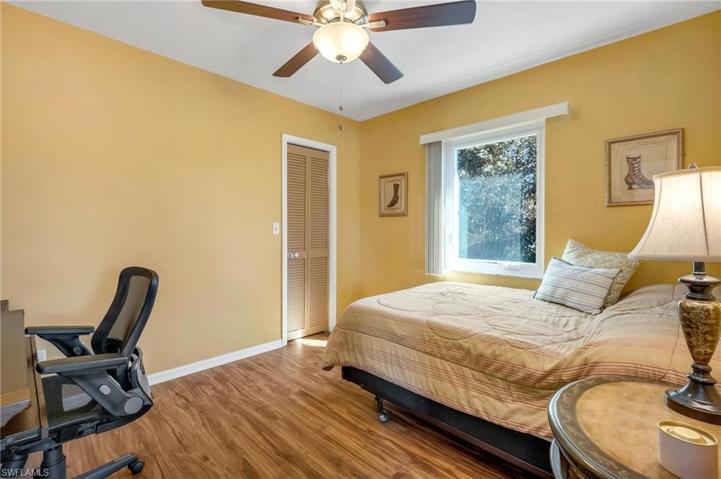 End-unit offers windows in all three bedrooms.