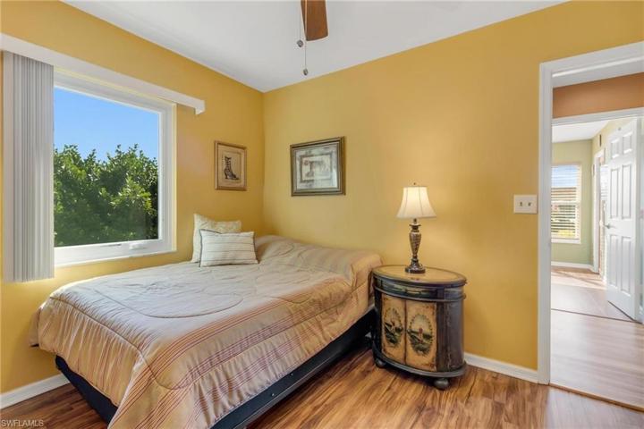 End-unit offers windows in all three bedrooms.