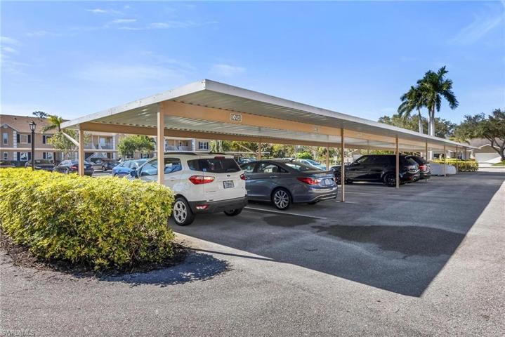 Designated car port parking on the end.