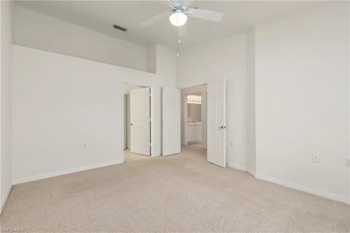 French doors leading into owner's suite.