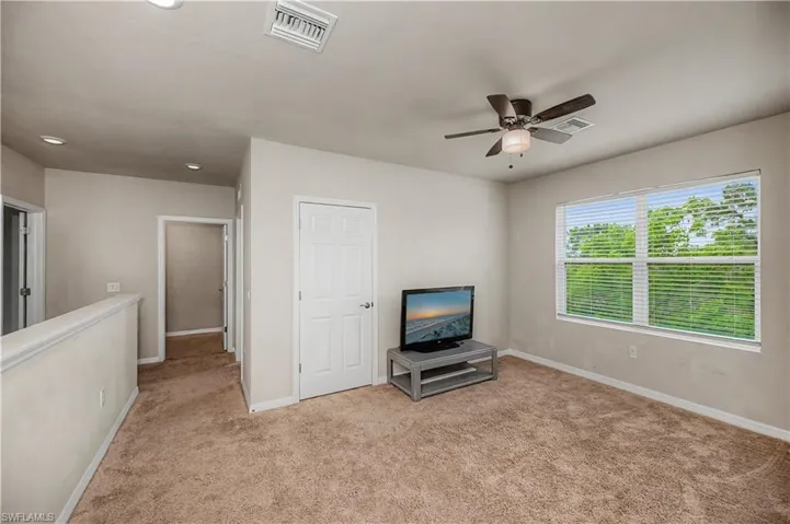 2nd floor living room space