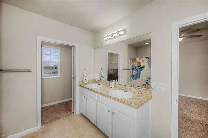 Master bathroom