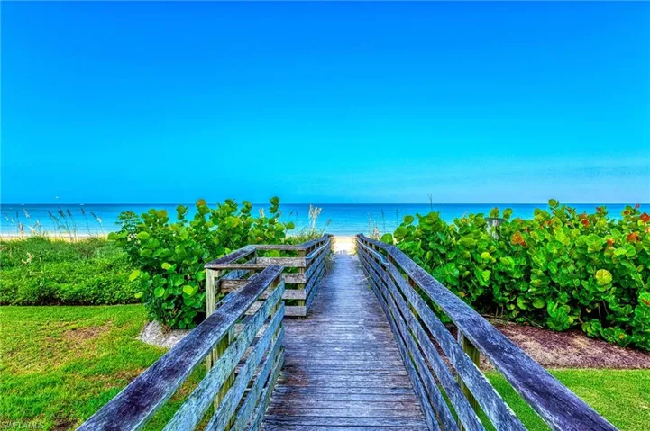 beach by Wiggins Pass  State Park