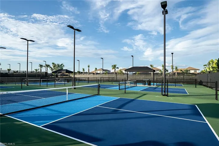 View of sport court