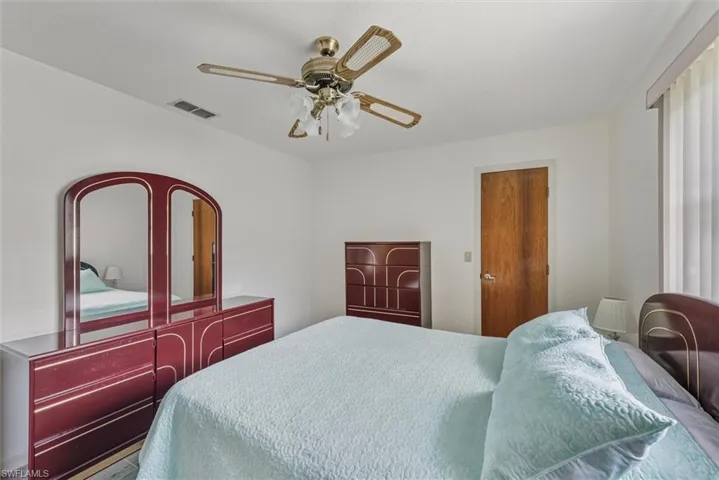 Side Bedroom 3 - featuring a ceiling fan