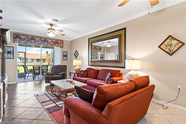 Main living area with views of the lake!