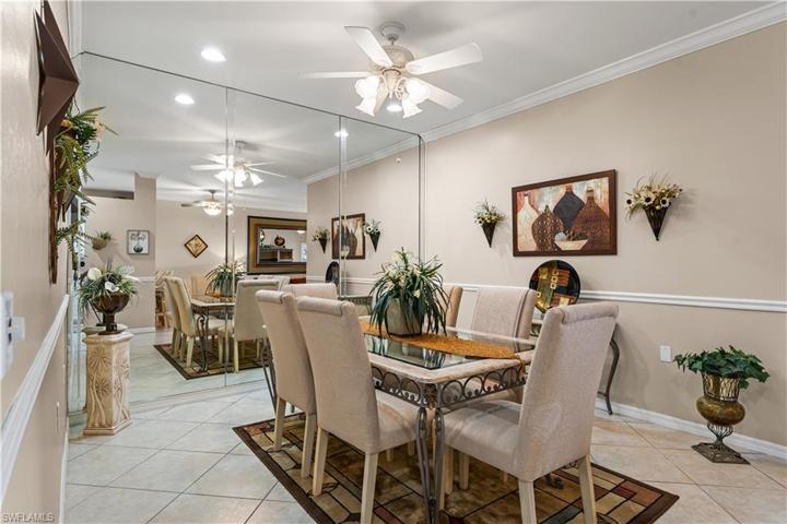 This is your den area however the owners have it set up as a formal dining area.  Lots of uses for this space!