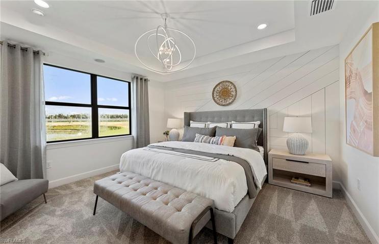 Photo of furnished model, options may vary.