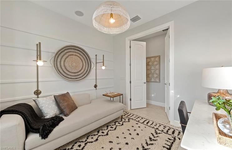 Photo of furnished model, options may vary.
