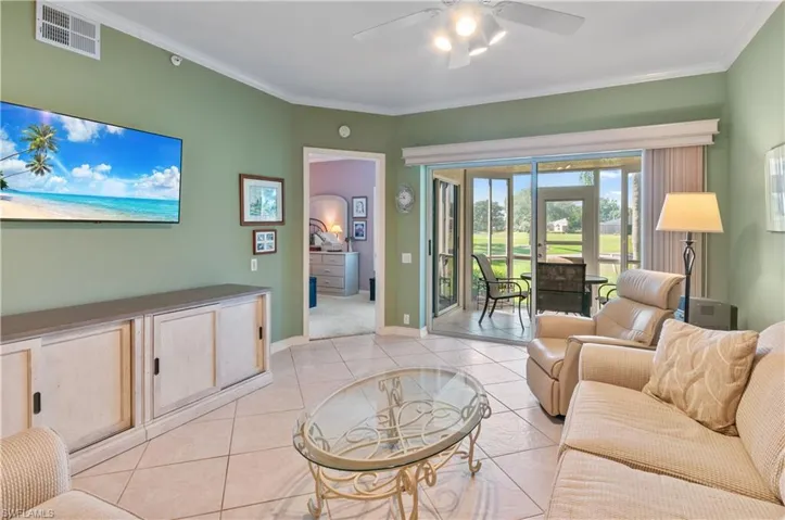 Great room featuring access to Primary bedroom.