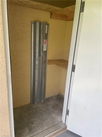 Patio Storage closet
