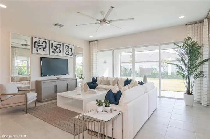 Spacious living area