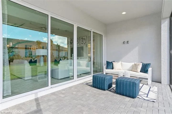 Covered patio