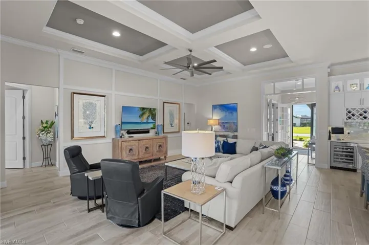 Gorgeous flooring and elevated custom millwork