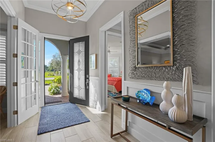 Inviting entry hall