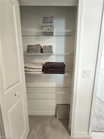 View of closet