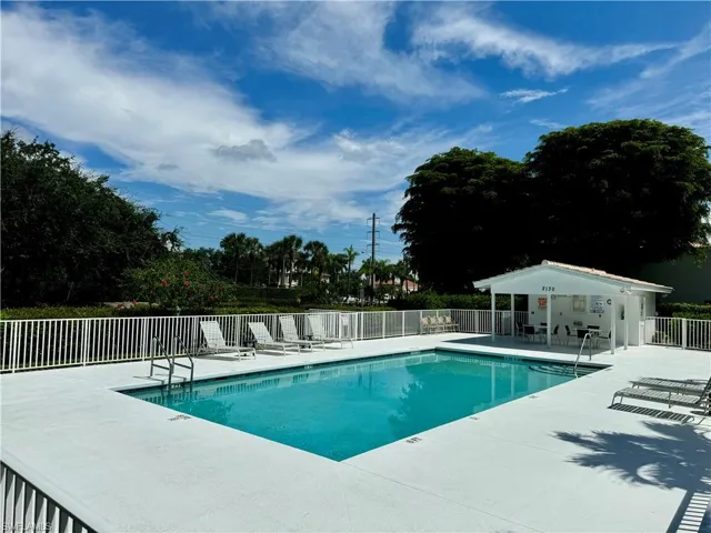 Community pool - view 2 with a patio