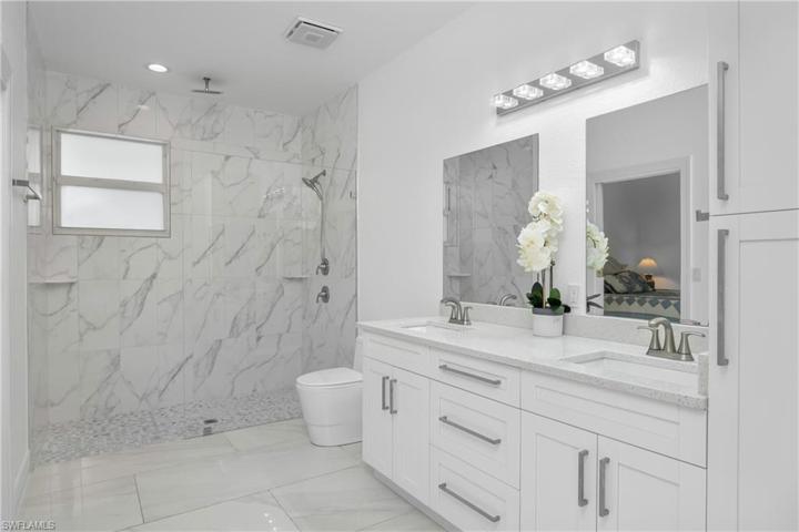 First floor primary bathroom