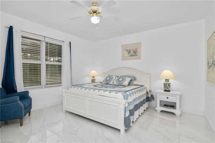 First floor primary suite