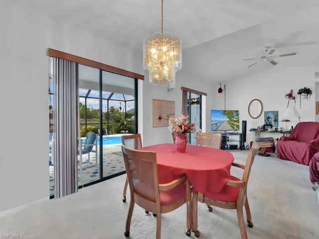 Almost Wall-to-Wall Windows To Pool Lanai