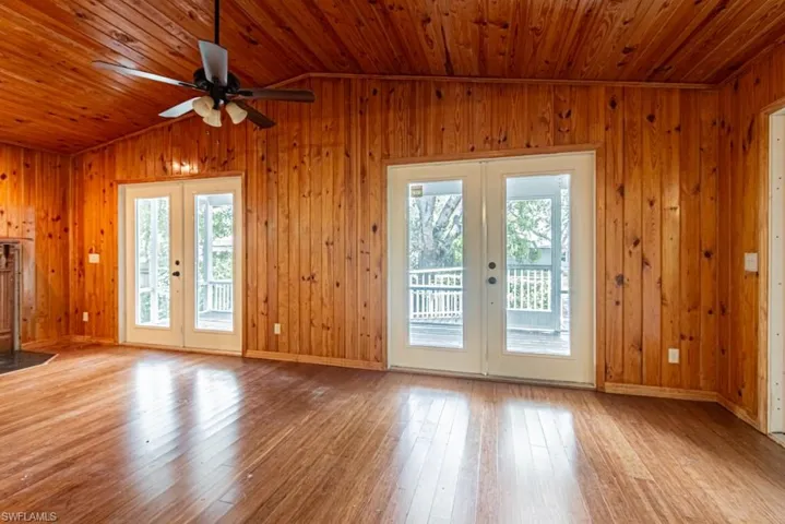 French doors do have impact glass in most doors-in front of home ONLY