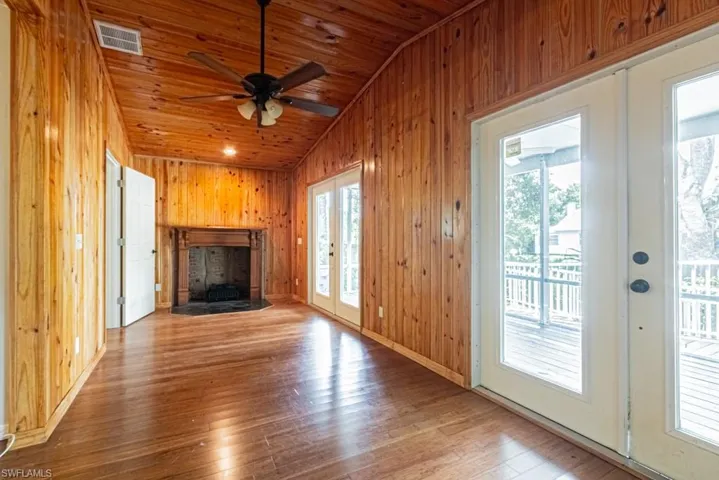Non-working fireplace
