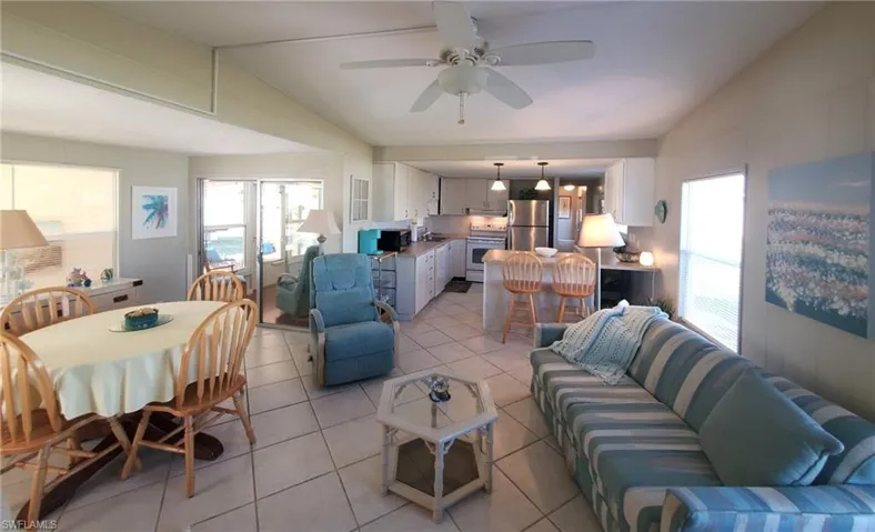 This home sells furnished minus a few seller exclusions.
