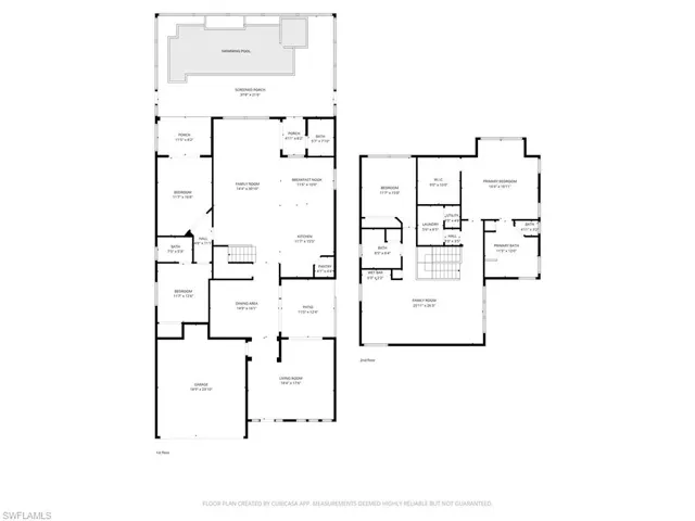 View of floor plan / room layout
