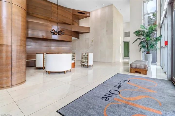 View of community lobby