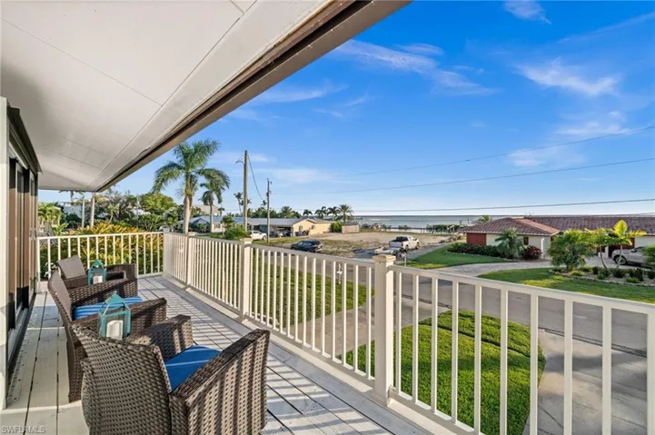 Bay Front Facing  Balcony with Views of the BayFront