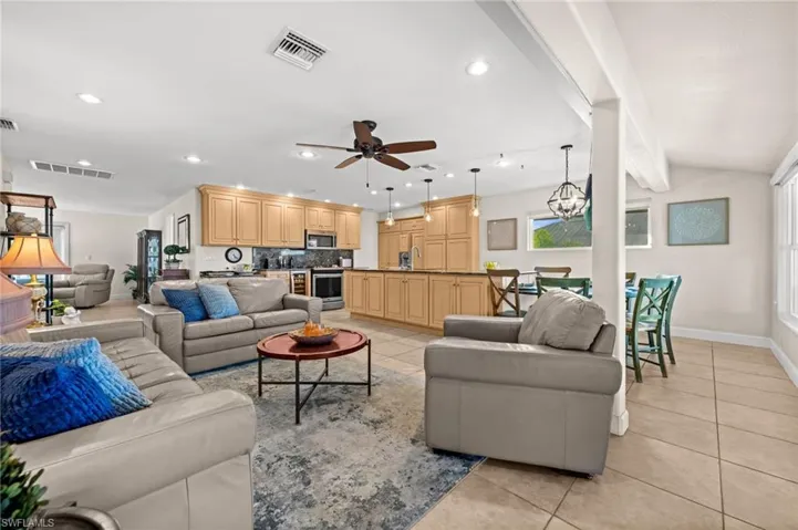 2nd Level - Great Room off of Kitchen