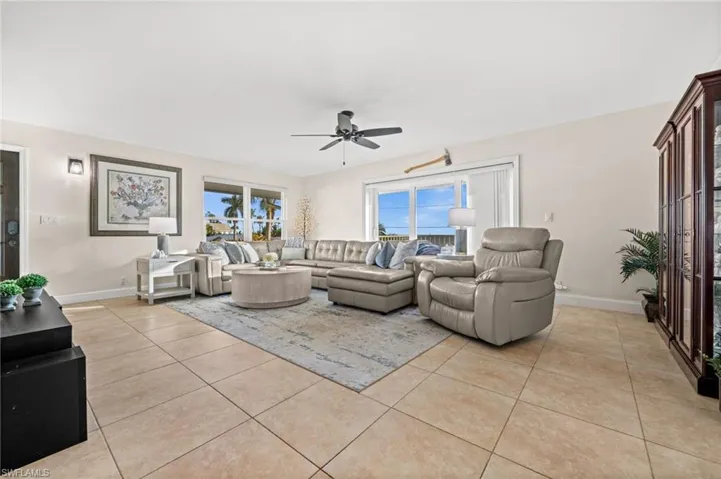 2nd Level - Family Room with Views of the Bayfront