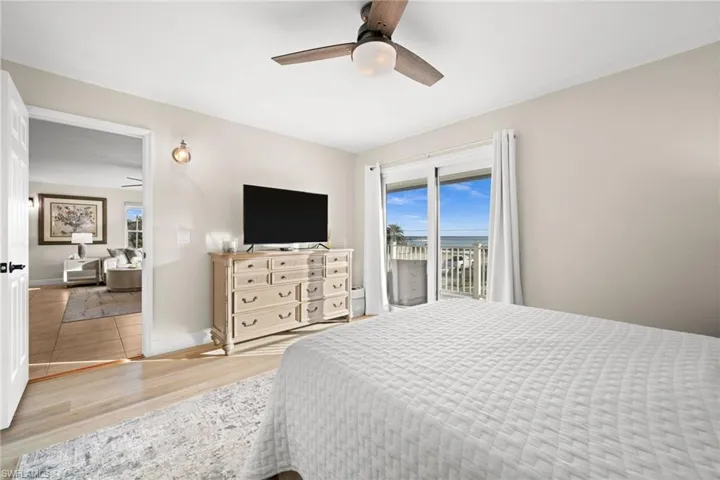 2nd Level - Second Primary Suite with Private Access to Bay Front Patio and Views of BayFront