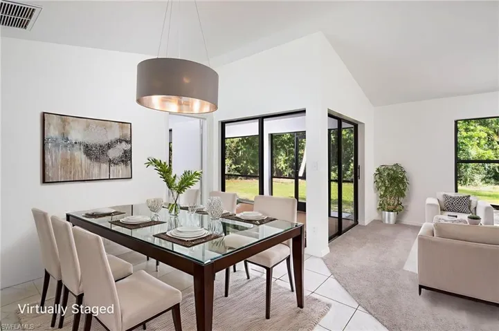 Dining Space - Virtually Staged