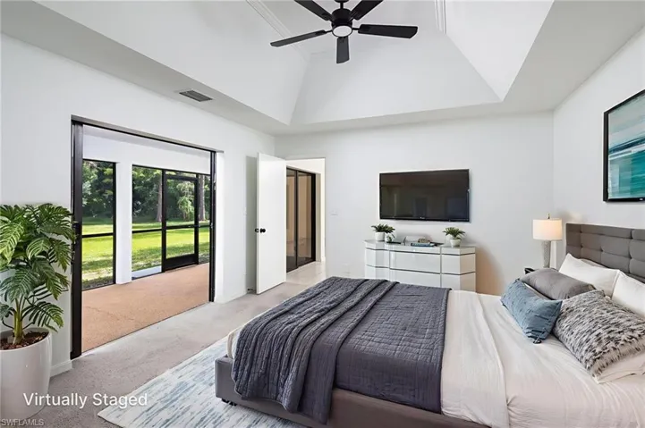 Primary Bedroom - Virtually Staged