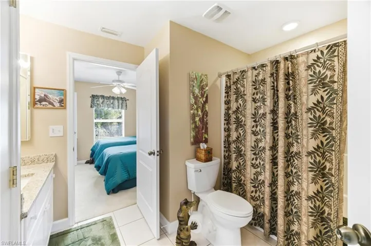 Secondary bathroom