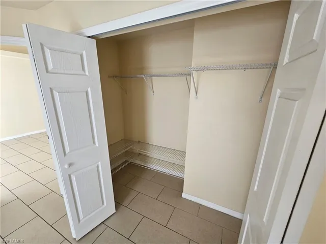 View of closet