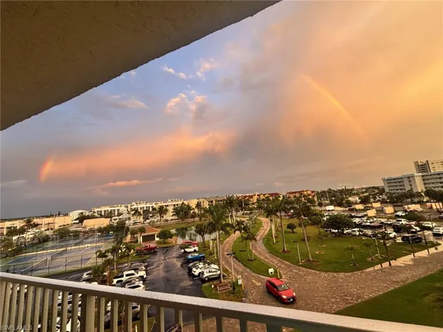From the balcony