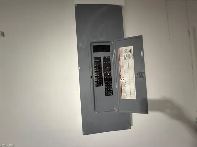 Utilities featuring electric panel
