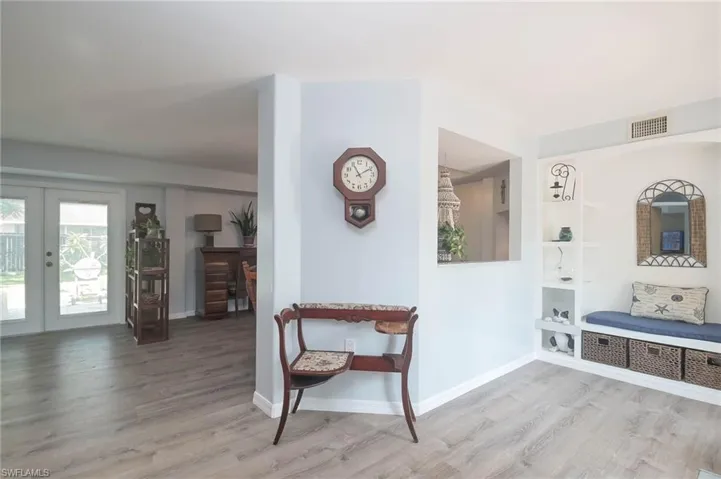 French Doors to Outside Terrace!