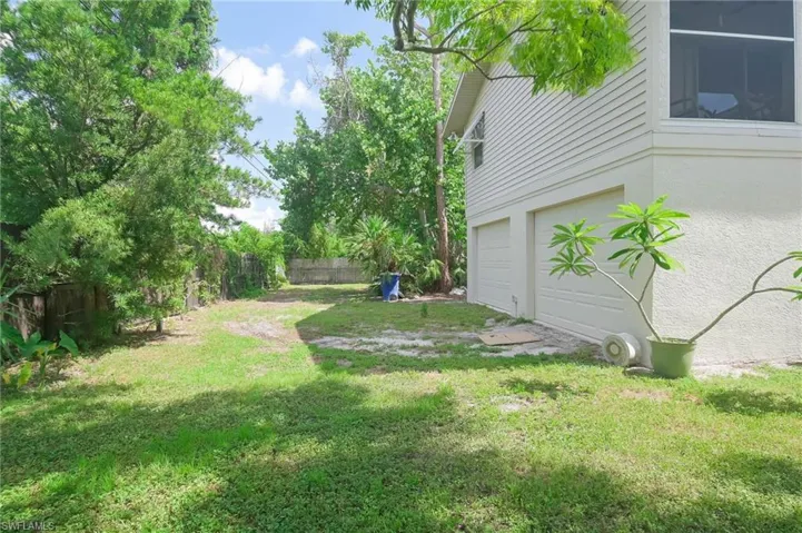 Easy access out of the air conditioned garage to Cypress Drive South (or rear of property)